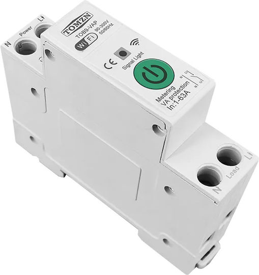 Tomzn Voltmetru Panou Electric Analogic Monofazic Wi-Fi Tuya TOB9-VAP