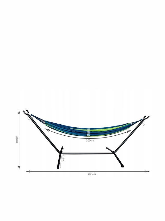 Hängematte Einzeln Stoff Weiß 200x150cm Hängematte Einzeln Stoff Weiß 200x150cm