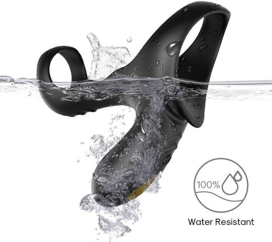 Armony Vibrating Cock Ring Schwanz Schwarz