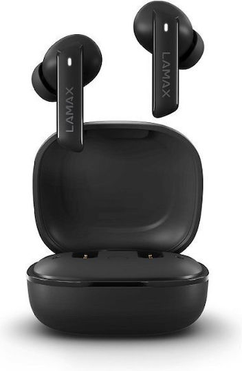 Lamax Clips1 ANC In-ear Bluetooth Handsfree Earphones with Sweat Resistance and Charging Case Black