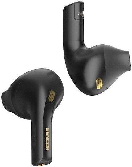 Sencor SEP 560BT In-Ear Bluetooth-Freisprecheinrichtung Kopfhörer mit Ladeetui Schwarz