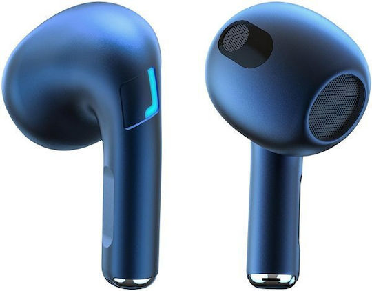 Niceboy HIVE SpacePods In-ear Bluetooth Handsfree Ακουστικά με Θήκη Φόρτισης Μπλε