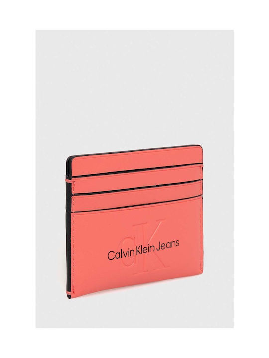 Calvin Klein Wallet Mici Piele Portofel pentru femei Cărți Roz