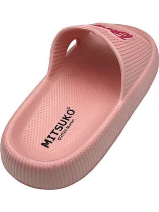 Παιδικές Σαγιονάρες Slides Barbie Ροζ