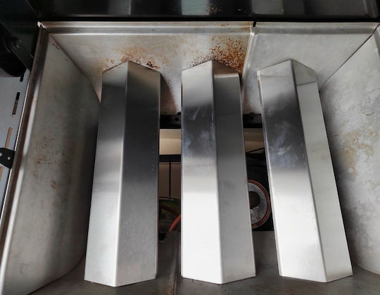 GMD Inox Gasgrill Ersatzteile Grill-Diffusorplatte