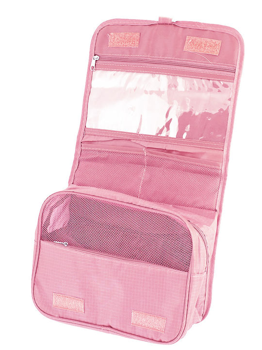 TnS Toiletry Bag in Pink color