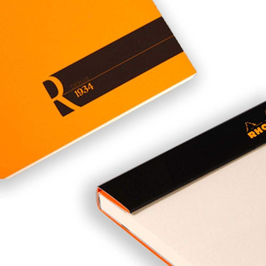 Rhodia R Notizblock 80 Blätter A5 mit leeren Seiten Orange