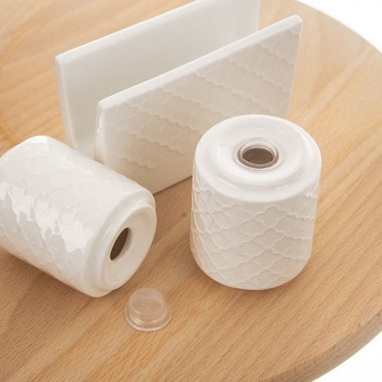 Orion Salt and Pepper Set Ceramic 3pcs