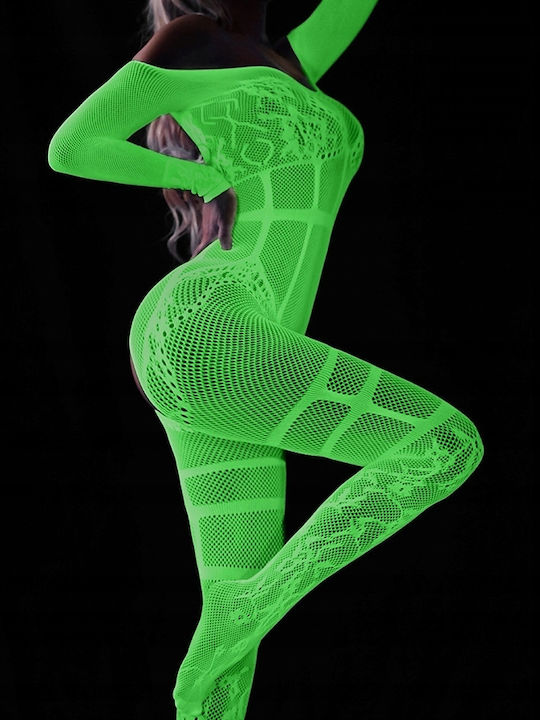 Lighting In The Darkness Sexy Bodystockings Weiß