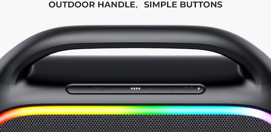 Havit SK862BT Boxă Bluetooth 50W cu Radio și Durată de Baterie până la 12 ore Negru