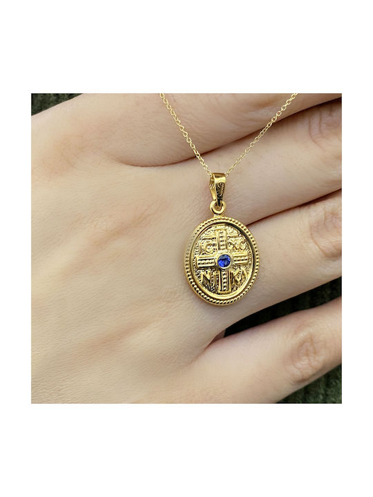 Pendant Kids Talisman Constantine from Gold 18K P-70745