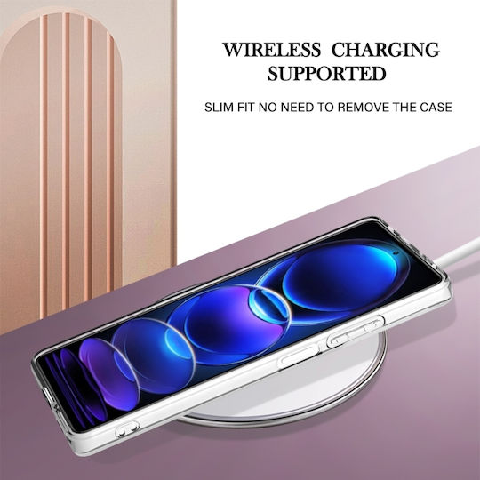 5g Global Electroplating Marble Back Cover Silicone / Plastic Purple (Redmi Note 12 Pro+)