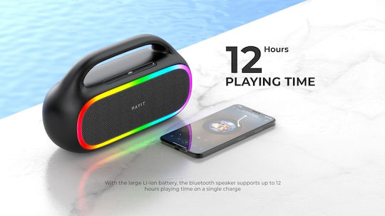 Havit SK862BT Boxă Bluetooth 50W cu Radio și Durată de Baterie până la 12 ore Negru