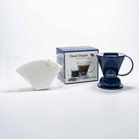 Clever Dripper Coffee Dripper Γυάλινο Μπλε