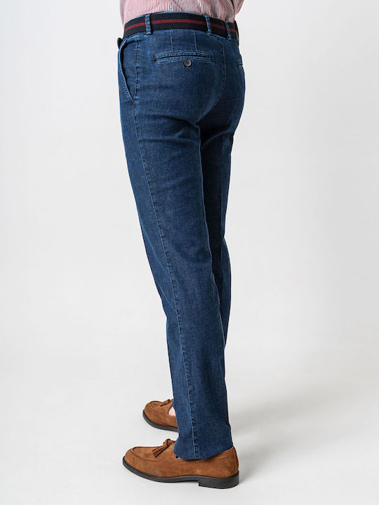 Guy Laroche Ανδρικό Παντελόνι Chino Dark Blue