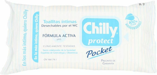 Chilly Tücher mit antiseptischer Wirkung und 100% Alkohol 12Stück R906969