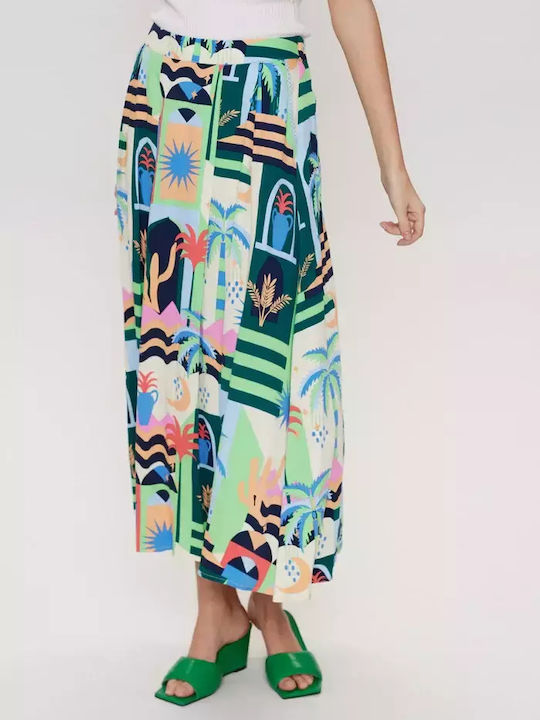 Numph Skirt in Green color
