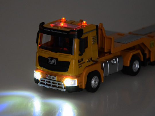 Mini-Bauarbeiter-Set mit Sound Bagger Bulldozer