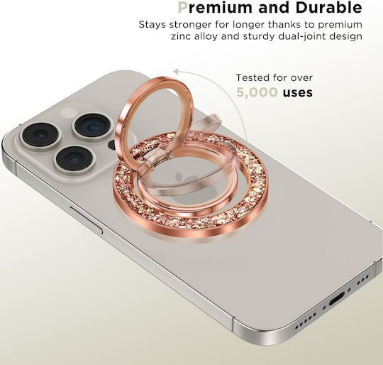 Tech-Protect MagSafe зарядна поставка в Розово злато цвят