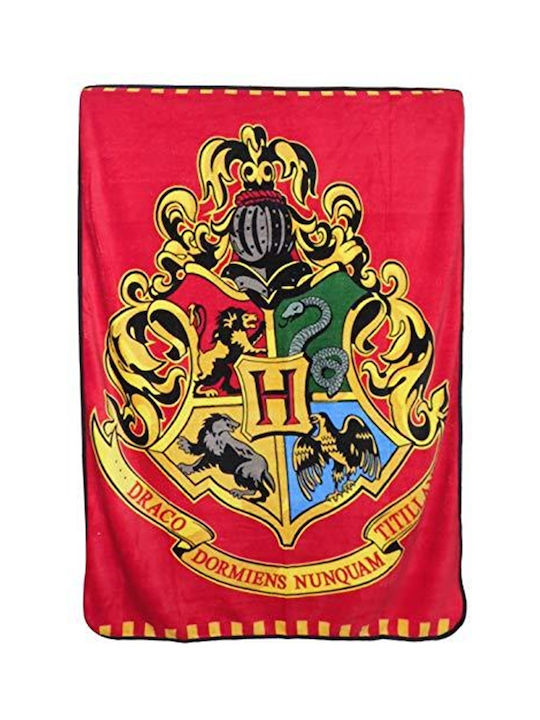 Harry Potter Decke Vlies Mehrfarbig 120x150cm