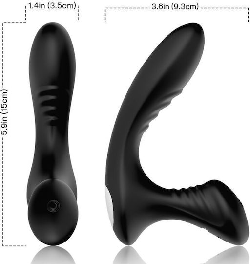 Armony Analvibrator mit kabelloser Funktion Schwarz 15cm