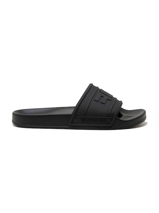 Replay Herren-Sandalen Schwarz