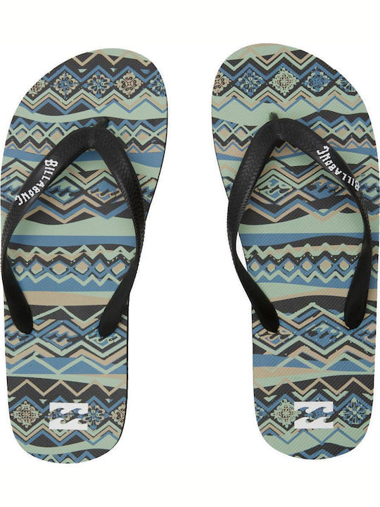 Tides Ανδρικά Flip Flops Μαύρα