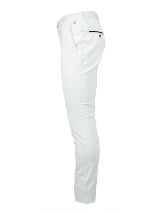 Versace Pantaloni pentru bărbați Chino white