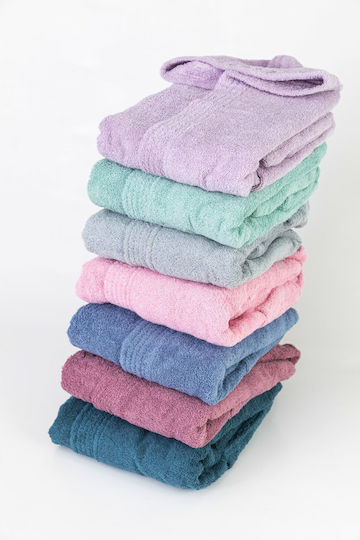 Borea Kids Hooded Bathrobe Purple Borea Kids Hooded Bathrobe Purple