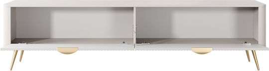 Έπιπλο Τηλεόρασης Lante Μπεζ Μ200xΠ38xΥ51cm