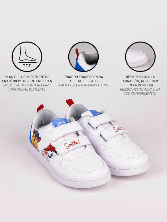 Paw Patrol Kinder Sneaker mit Bügel- und Schleifenverschluss Weiße