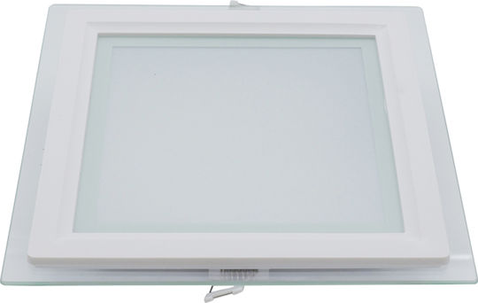 Uncle George Platz Vertieft LED Panel 18W mit Kaltweiß Licht