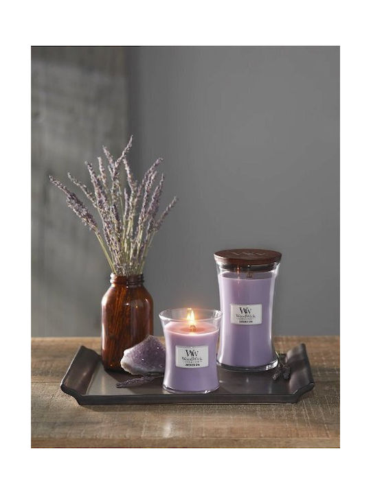 WoodWick Scented Candle Jar with Scent Sun Ripened Berries Purple 609gr 1pcs