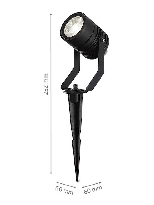 Nedis Στεγανό Φωτιστικό Led Καρφωτό ZBLOS10RGBW3