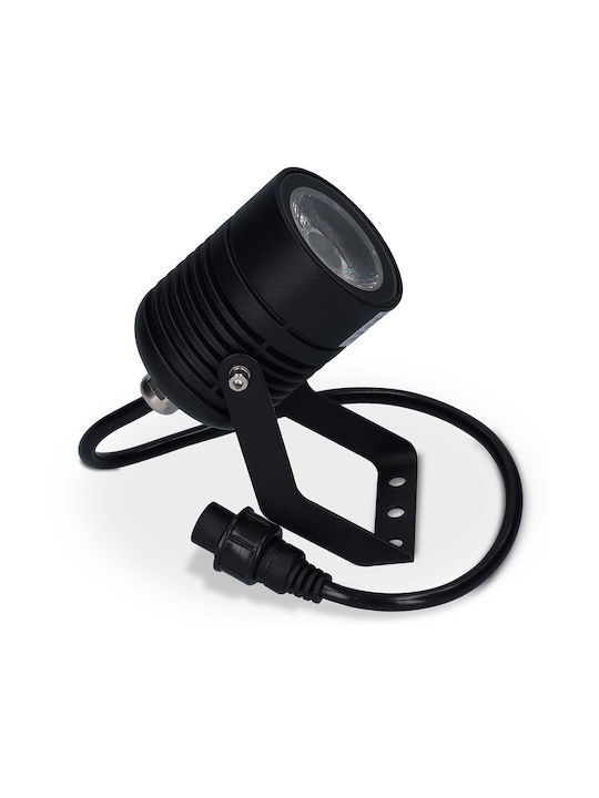 Nedis Στεγανό Φωτιστικό Led Καρφωτό ZBLOS10RGBW3