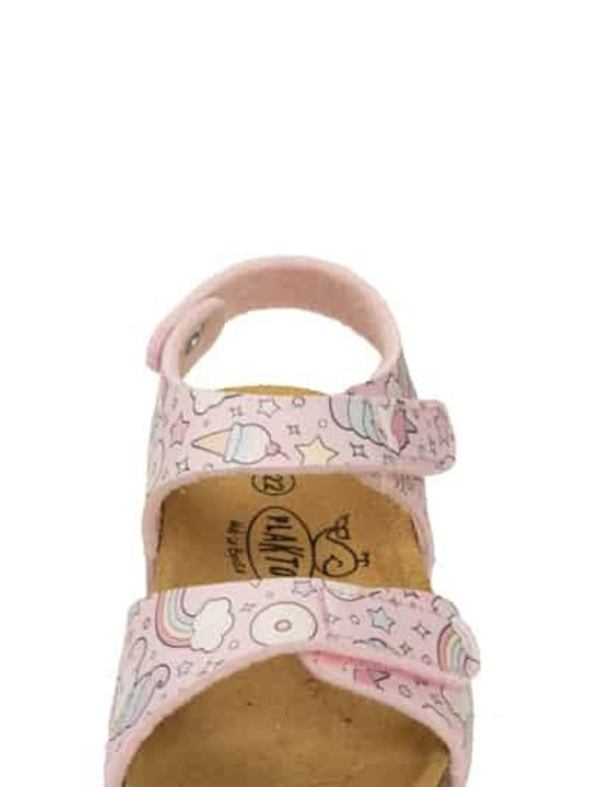 Plakton Kids' Sandals Patri Estampado Pink