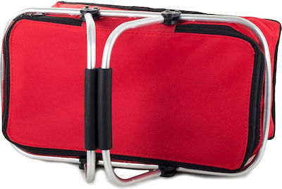 Aria Trade Ισοθερμική Τσάντα 30 λίτρων Κόκκινη Μ48 x Π22 x Υ22εκ.