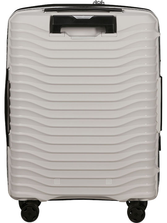 Samsonite Upscape Spinner Exp 55/20 Cabin Travel Suitcase Hard Cloud White with 4 Wheels Height 55cm 143108-0479