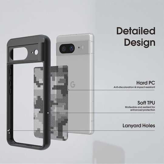 Color Frame Back Cover Σιλικόνης (Google Pixel 8a)