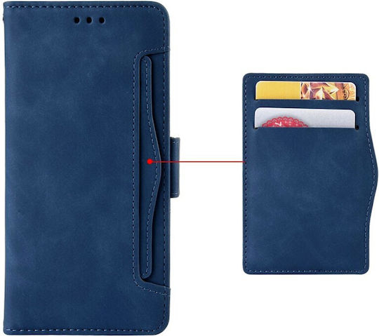 Multiple Cards Wallet Μπλε (Honor 200 Lite 5G)
