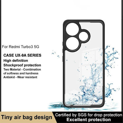 Back Cover Σιλικόνης / Πλαστικό Μαύρο (Xiaomi Poco F6 5G)