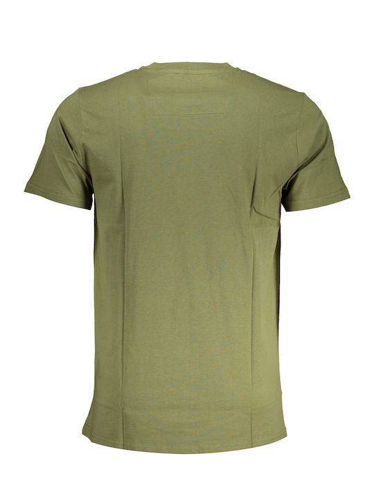 Roberto Cavalli T-shirt Bărbătesc cu Mânecă Scurtă Verde