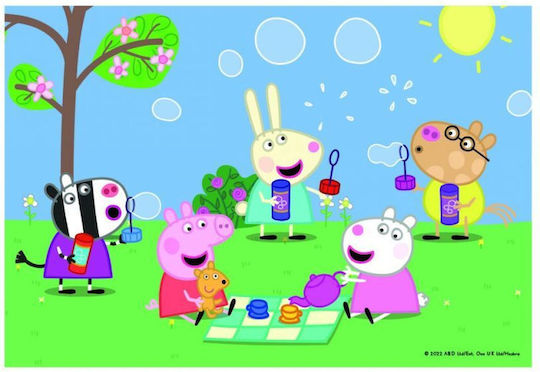 Dino Peppa Pig & Freunde 2x48 Teile Puzzle Dino 38166