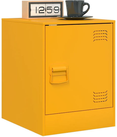 Комоди Метални Жълт 2бр 34.5x39x44см