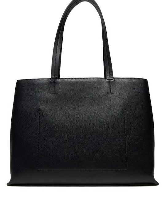 Calvin Klein Damen Tasche Tote Hand Schwarz