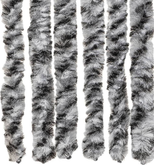 vidaXL Türvorhang Gray 118x220cm 4004882