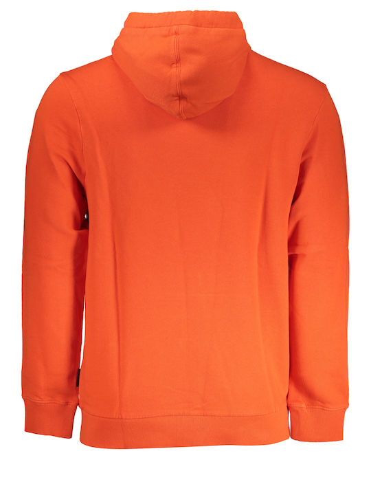 Napapijri Men's Sweatshirt with Hood and Pockets RED NP0A4GBG-R05