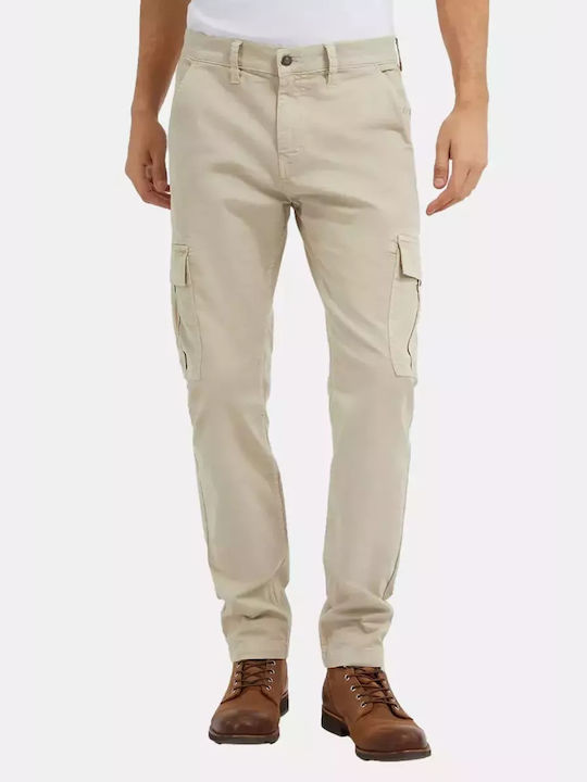 Guess Men's Trousers Elastic Resort Sand