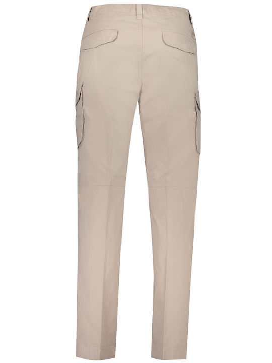 North Sails Men's Trousers Elastic in Regular Fit Beige