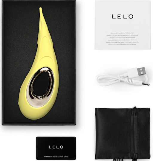 Lelo Dot Cruise Mini Κλειτοριδικός Δονητής 6cm Κίτρινος